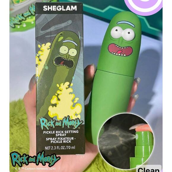 Rick and Morty x Sheglam Pickle Rick Makeup Setting Spray - Picture 5 of 5